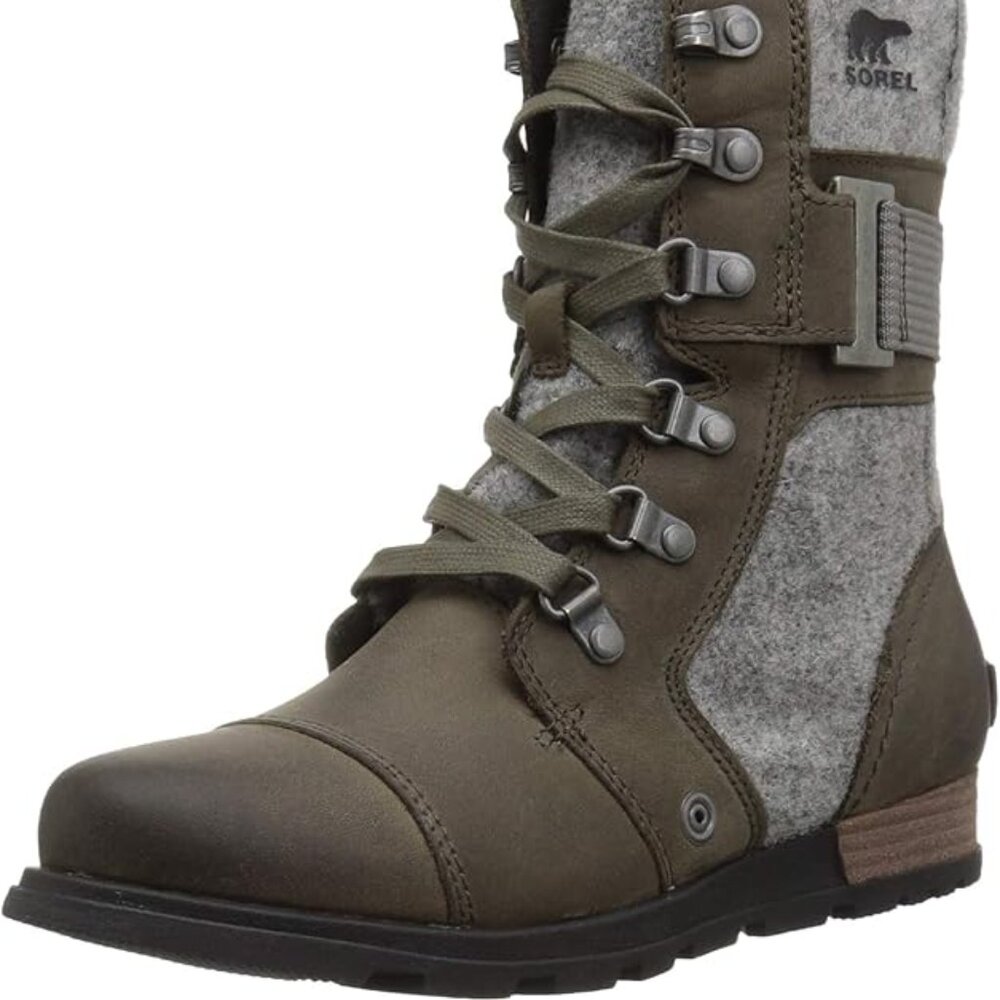 Sorel Women's Major Carly Snow Boot Quarry 8 - Picture 8 of 8